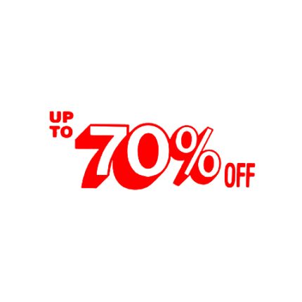 UP TO 70% OFF BANNER