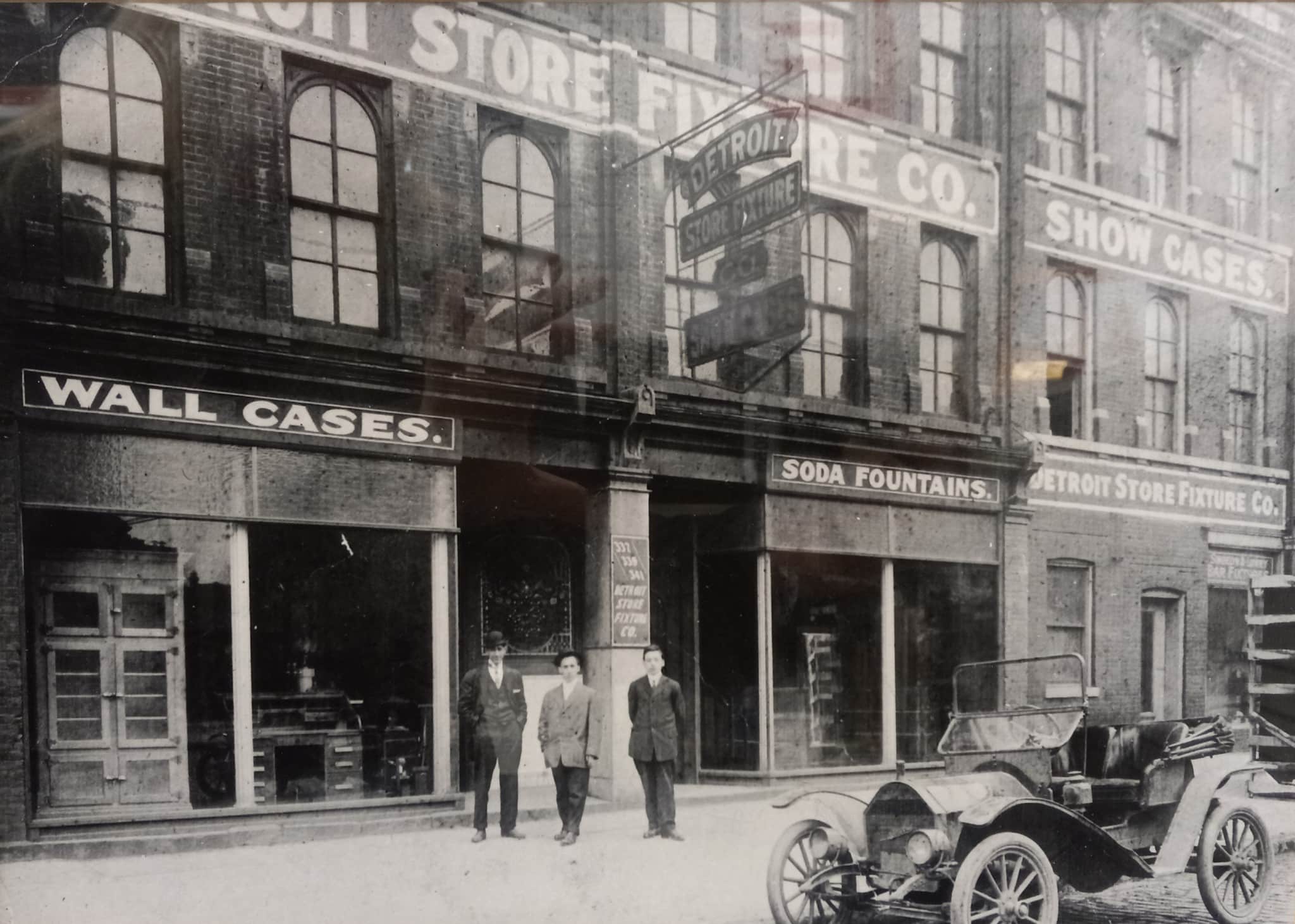 Detroit Store Fixture circa 1915 Detroit Store Fixture circa 1915