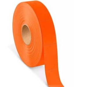 FLORESCENT RED LABELS FOR M1151 LABELING TOOL