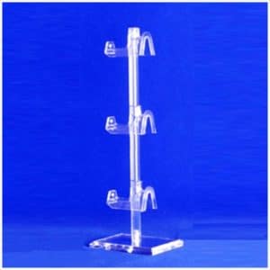 ACRYLIC FREE STANDING EYE WEAR POST 9"H