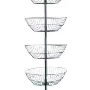 4 TIER REVOLVING WIRE DISPLAY