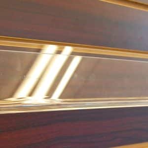 SLATWALL J-RACK 23"L WITH OPEN ENDED TILT