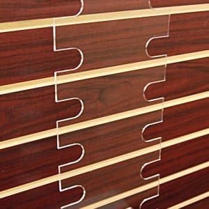 SLATWALL SIX PAIR EYEWEAR DISPLAY 16"