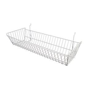 ALL-PURPOSE SLOPING BASKET WHITE