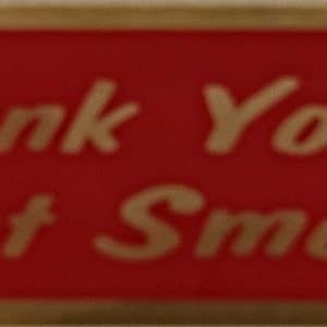 ADHESIVE INFORMATION SIGN