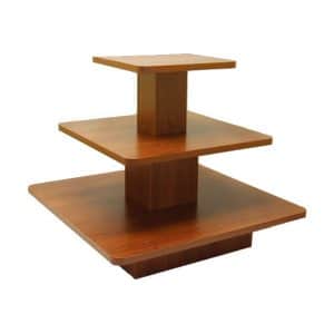 3 TIER SQUARE TABLE DISPLAY