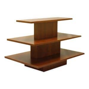 3 TIER RECTANGULAR TABLE DISPLAY