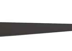 KNIFE EDGE SHELF BRACKET BLACK