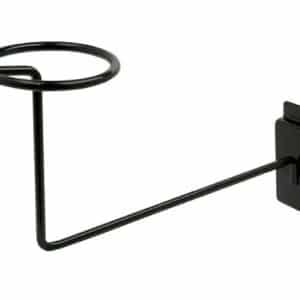 SLATWALL MILLINERY DISPLAY BLACK