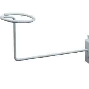 SLATWALL MILLINERY DISPLAY WHITE