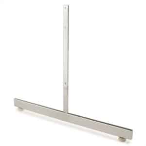 T-SHAPED Gridwall LEGS CHROME