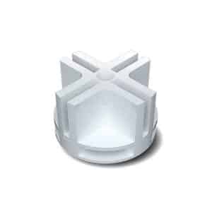 WHITE PLASTIC CONNECTOR