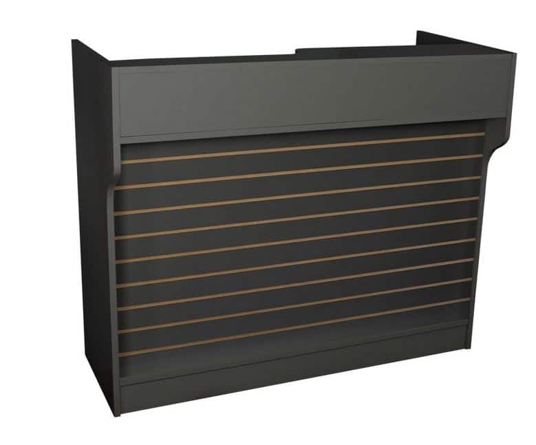 LEDGE TOP COUNTER WITH SLATWALL 4FT