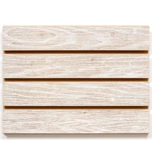 NATURAL SWISS OAK MELAMINE SLATWALL 4'H X 8'L