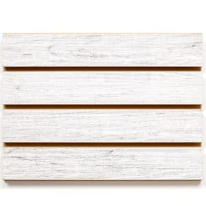 NEBBIA MELAMINE SLATWALL 4'H X 8'L