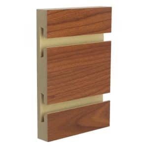 CHERRY MELAMINE SLATWALL 4'H X 8'L
