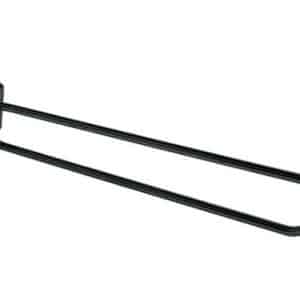 PEGBOARD SCANNER HOOK 8" BLACK