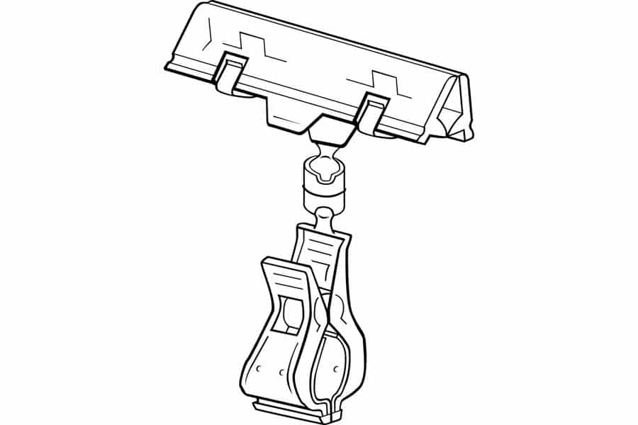 EX-LARGE CLIP ON SPRING SIGN HOLDER - Image 2