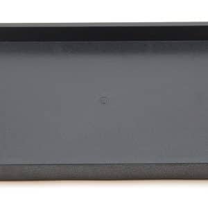 1" PLASTIC TRAY BLACK