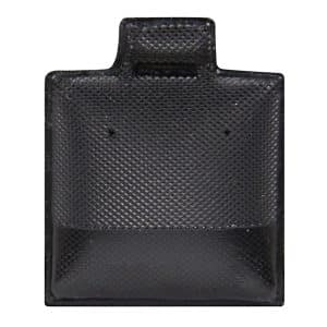 PUFF EARRING CARD INSERTS BLACK