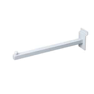 12" SQUARE SLATWALL FACEOUT WHITE