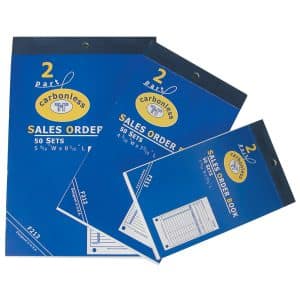 2 PART CARBON-LESS SALES BOOK