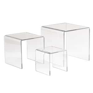 MEDIUM ACRYLIC RISER 3 PIECE SET