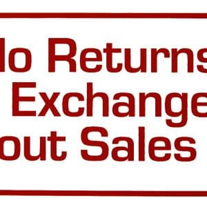 RETAIL SIGN