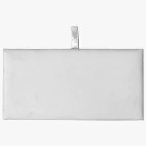LEATHER JEWELRY PAD INSERT WHITE