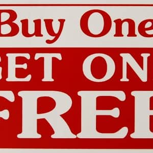 RETAIL SIGN