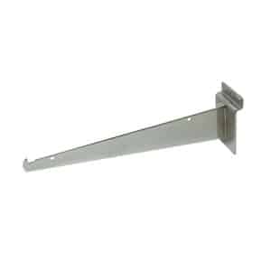 8" SLATWALL SHELF BRACKET, CHROME