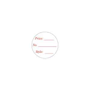 ADHESIVE ROUND TAG