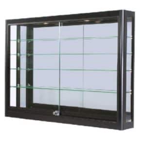 60″ BLACK ALUMINUM WALL MOUNTED CASE